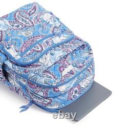NEW Vera Bradley & Disney CINDERELLA PAISLEY XL Campus Backpack School Bag