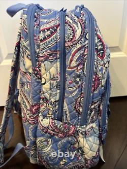 NEW Vera Bradley & Disney CINDERELLA PAISLEY XL Campus Backpack School Bag