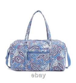 NEW Vera Bradley Disney Cinderella Paisley Friends Large Travel Duffel NWT