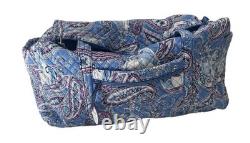 NEW Vera Bradley Disney Cinderella Paisley Friends Large Travel Duffel NWT
