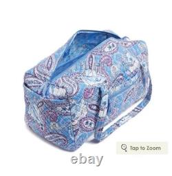 NEW! Vera Bradley Disney Cinderella Paisley Large Travel Duffel NWT