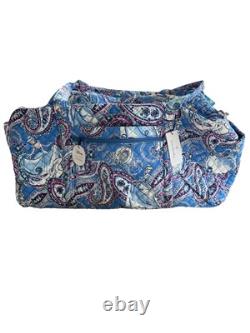 NEW! Vera Bradley Disney Cinderella Paisley Large Travel Duffel NWT