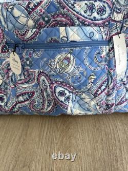 NEW! Vera Bradley Disney Cinderella Paisley Large Travel Duffel NWT