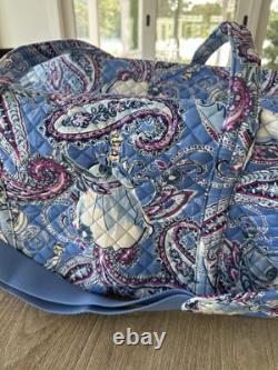 NEW! Vera Bradley Disney Cinderella Paisley Large Travel Duffel NWT