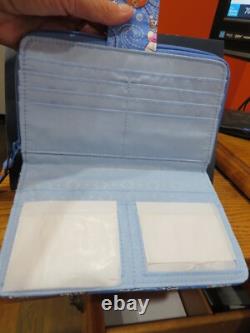 NEW Vera Bradley Disney Cinderella RFID Turnlock Quilted Wallet, NWT-FREE SHIP