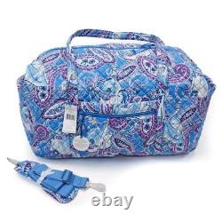 NEW? Vera bradley Disney Cinderella Paisley Large Duffel Blue NEW? Vera bradley Disney Cinderella Paisley Large Duffel Blue