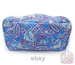 NEW? Vera bradley Disney Cinderella Paisley Large Duffel Blue