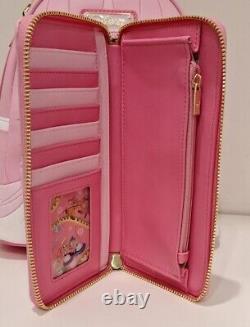 NEW WITH TAGS! Loungefly Disney Cinderella Dress Backpack And Wallet Set