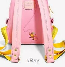 NEW WITH TAGS! Loungefly Disney Cinderella Pink Dress Mini Backpack