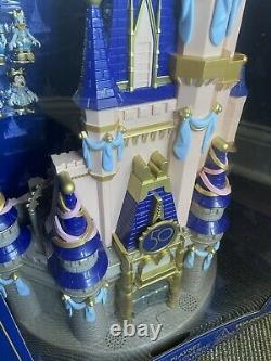 NEW Walt Disney World 50th Anniversary Cinderella Castle Light-Up Playset Toy