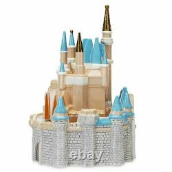 NIB Brand New 2021 Walt Disney World CINDERELLA CASTLE Ceramic Cookie Jar