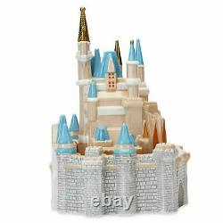 NIB Brand New 2021 Walt Disney World CINDERELLA CASTLE Ceramic Cookie Jar