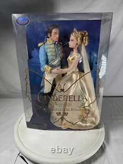 NIB Disney Cinderella & The Prince Live Action Movie Doll Set Film Collection