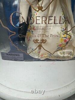 NIB Disney Cinderella & The Prince Live Action Movie Doll Set Film Collection