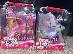 NIB My Little Pony G3 Disney Princess Lot Of 4 Belle Aurora Ariel Cinderella New