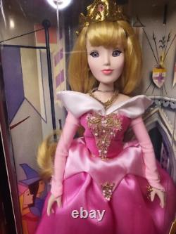 NIB VTG 2001 BrassKey Disney Porcelain Princess Dolls Cinderella and Aurora