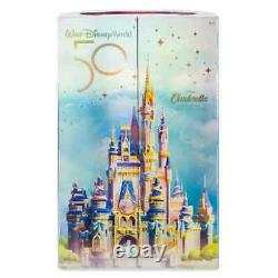 NIB Walt Disney World 50th Anniversary Cinderella Limited Edition Doll 17