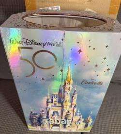 NIB Walt Disney World 50th Anniversary Cinderella Limited Edition Doll 17 NEW