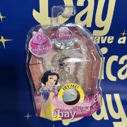 NIB complete set of 5 Mattel Disney Princess Magical Minis Doll necklace Bridal