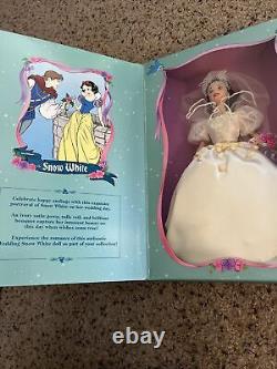 NRFB Walt Disney WEDDING Barbies CINDERELLA, SLEEPING BEAUTY & SNOW WHITE