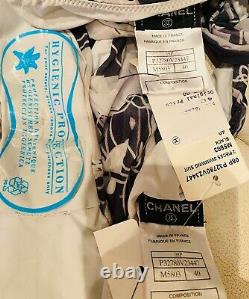 NWT Chanel 06p Bikini 2pc Swim 36 38 40 4 6 8 Dress Bottom Top SwimSuit COVERUP