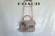 NWT Coach C1434 Disney X Coach Box Crossbody In Signature Canvas With Patches
