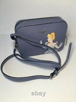 NWT Coach C3406 Disney X Mini Camera Bag with Cinderella