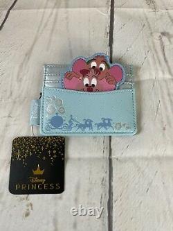 NWT Disney Cinderella Gus Gus Loungefly BoxLunch Exclusive Set