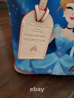 NWT Disney Dooney & Bourke Cinderella Dream Big Princess Leather Tote Purse NEW