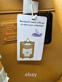NWT Disney Loungefly Cinderella Storybook Pin Trader Collector Backpack Bag