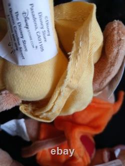 NWT Disney Store Cinderella friends Mouse Plush Jaq Gus Suzy Set Stuffed Animals