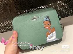 NWT Disney X Coach Mini Camera Bag Cinderella/ Belle/ Tiana