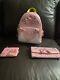 NWT Loungefly Disney Cinderella 70th Anniversary Mini Backpack & Wallet & coin