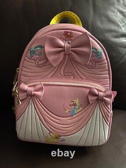 NWT Loungefly Disney Cinderella 70th Anniversary Mini Backpack & Wallet & coin