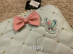 NWT Loungefly Disney Cinderella 70th Anniversary Pearl Handle Crossbody Purse