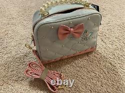 NWT Loungefly Disney Cinderella 70th Anniversary Pearl Handle Crossbody Purse