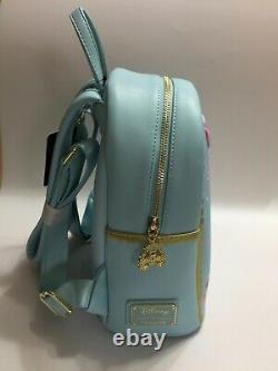 NWT! Loungefly Disney Cinderella Sewing Dress Mini Backpack & Gus Gus Coin Purse