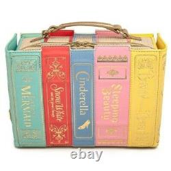 NWT Loungefly Disney Princess Books Handbag & Besame Sleeping Beauty Mirror