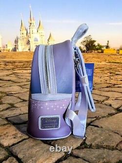 NWT Loungefly Lenticular Disney Cinderella Ball Gown Mini Backpack& CHARM