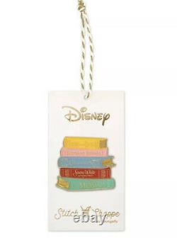 NWT Loungefly Stitch Shoppe Disney Princess Books Leather Crossbody Handbag Pin