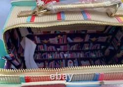 NWT Loungefly Stitch Shoppe Disney Princess Books Library Crossbody Handbag