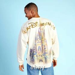 NWT Walt Disney World 50th Anniversary Cinderella Castle Spirit Jersey Shirt L
