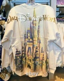 NWT Walt Disney World 50th Anniversary Cinderella Castle Spirit Jersey Shirt M