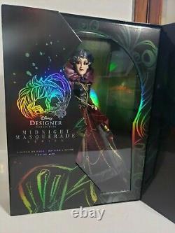 New 2020 Lady Tremaine Midnight Masquerade Disney Designer Doll Limited Edition