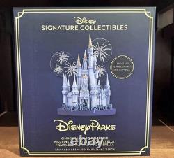 New 2025 Disney Cinderella Castle Light Up Statue Limited Edition SEALED