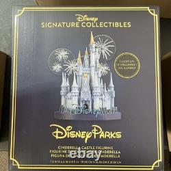 New 2025 Disney Cinderella Castle Light Up Statue Limited Edition SEALED IN HAND