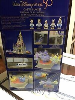 New 50th Anniversary Cinderella Castle Light Up Playset 23