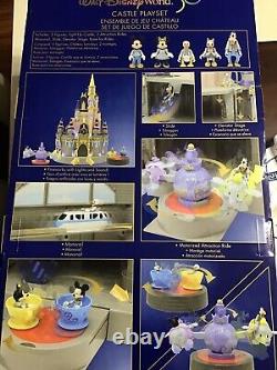 New 50th Anniversary Cinderella Castle Light Up Playset 23