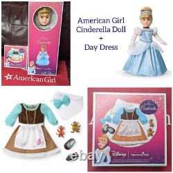New American Girl Doll Disney Cinderella Ball Gown? SHIPS TODAY plus Day Dress