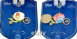 New Cinderella LE Disney Pin 110th Legacy Collection Royal Coach Hinged Pumpkin